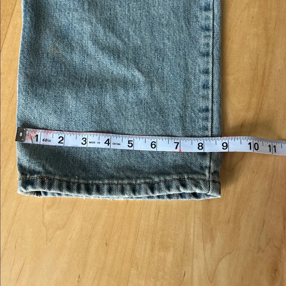 Levi's Men's Relaxed Light Blue 550 Denim Jeans 32x31 - Picture 7 of 10